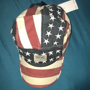 American flag hat